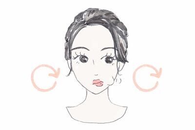 舌回しで左右均等の顔を目指そう