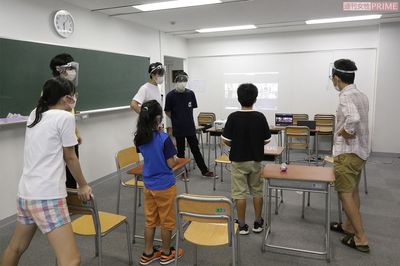 「表現・コミュニケーション教室」の様子　撮影／近藤陽介