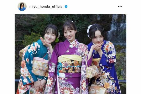 三姉妹のぞれぞれが多くのフォロワーを誇る本田紗来、本田真凜、本田望結（本田望結のインスタグラムより）