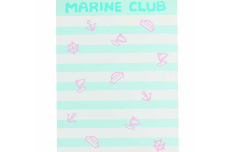 MARINECLUBレターセット（J.C.C.）「セーラー、パステルカラーで“ザ・'80年代”という感じですね。メーカーさんは残念ながら今はありませんが、残されたグッズは大切にしたいと思っています」