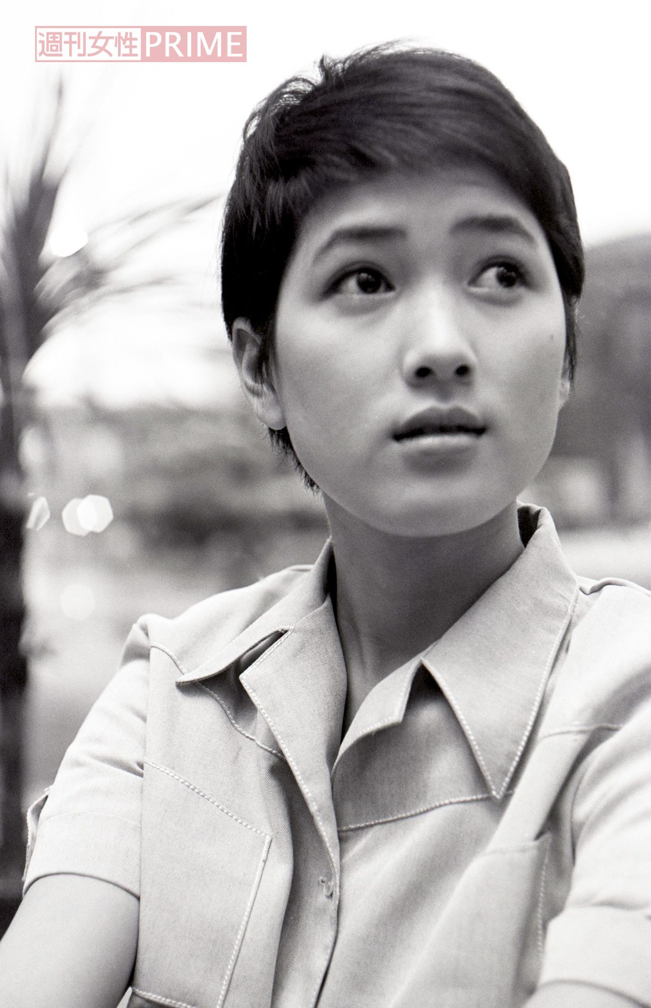 1964年に歌手として芸能界デビューした、16歳のいしだあゆみさん。少しふっくらした健康的な美人だった