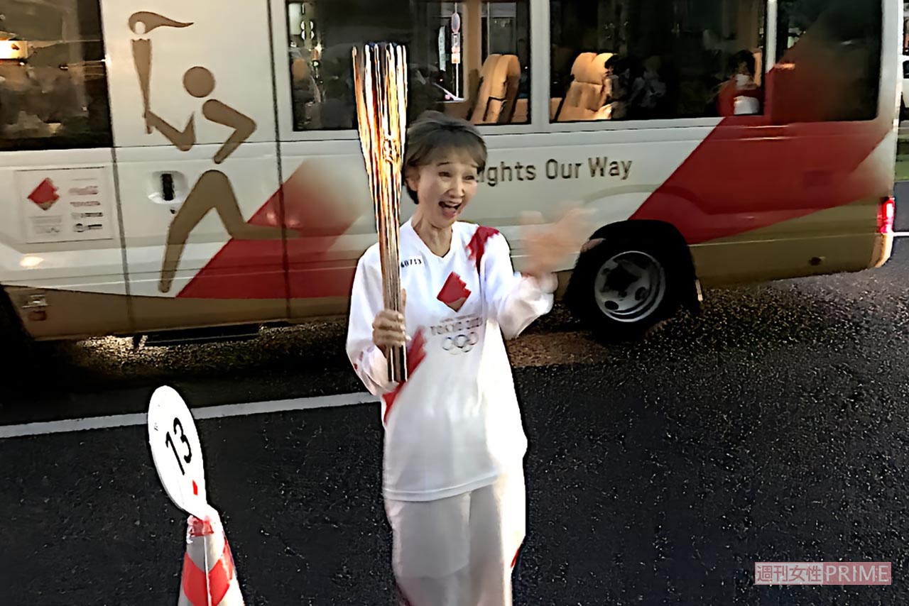 東京五輪で聖火ランナーに。「思いもよらぬご褒美でした」　写真提供／清川照美
