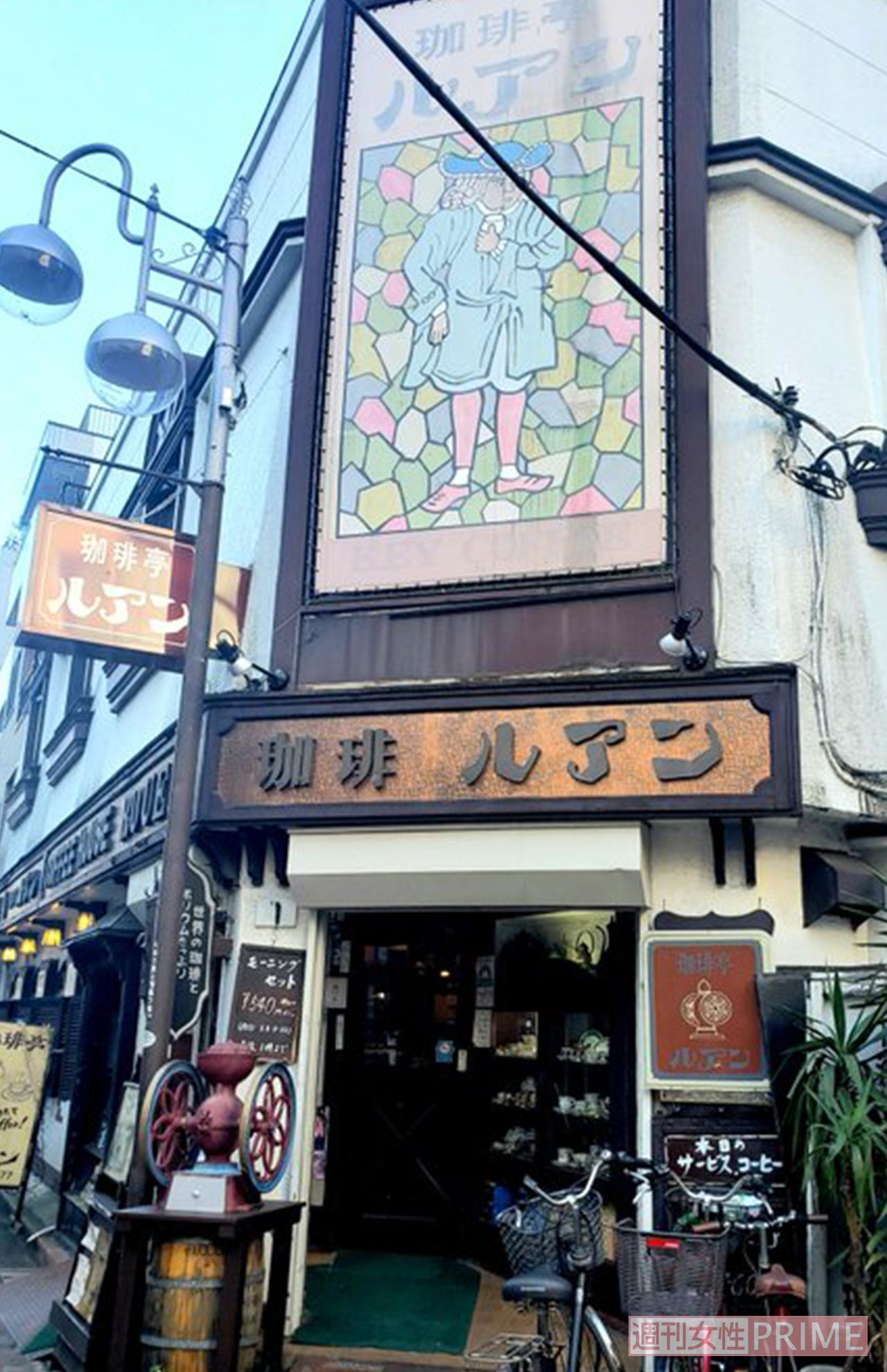 珈琲亭ルアン、『最愛』（TBS系・3話）、『彼女はキレイだった』（フジテレビ系・21年）、『知ってるワイフ』（フジテレビ系・21年）、『極主夫道』（日本テレビ系・20年）などで使用されている