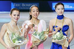 2010年バンクーバーフォリンで、浅田真央はキム・ヨナに敗れて銀メダルに