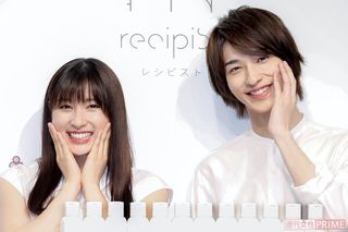 （左から）土屋太鳳、横浜流星　撮影／佐藤靖彦