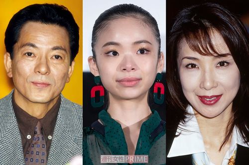 左から父・水谷豊、娘の趣里、母・伊藤蘭