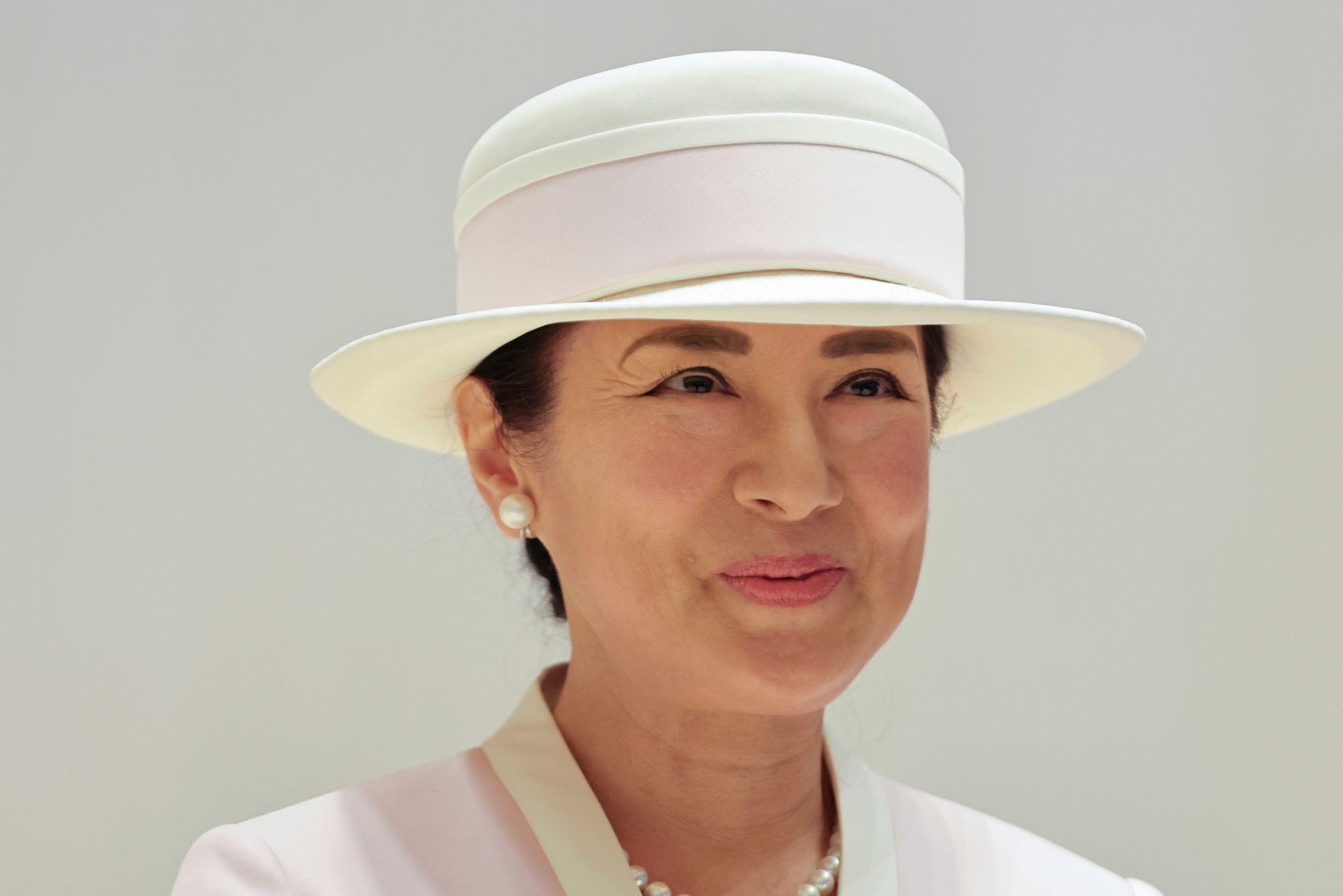 モンゴルへご出発のため羽田空港に到着された雅子さま（7月6日）