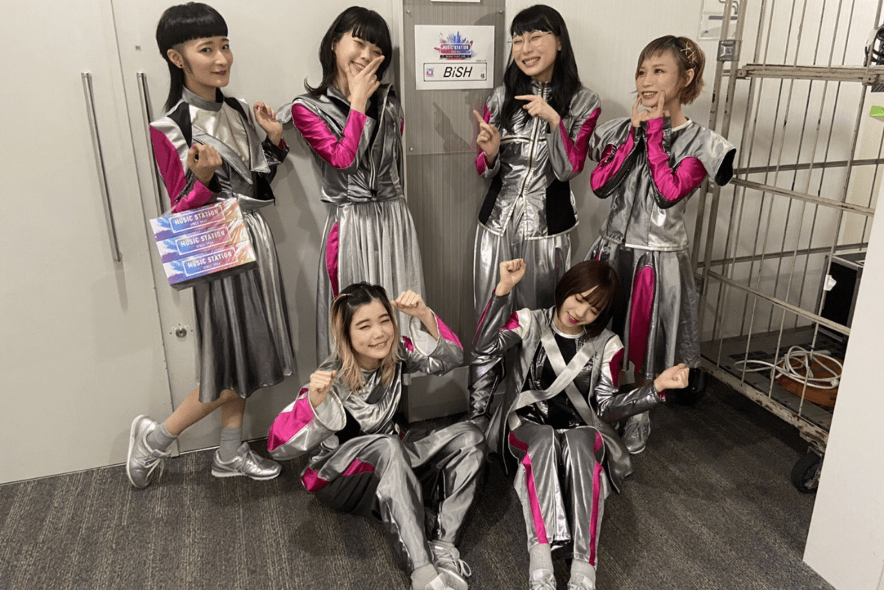 BiSHミュージックステーションにて