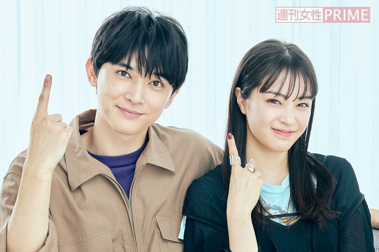 吉沢亮、広瀬すず　撮影／廣瀬靖士