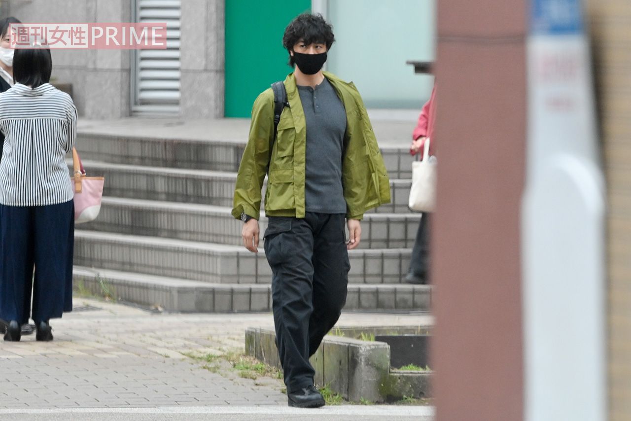 2020年6月下旬のドラマ『BG』ロケ。演者やスタッフ、エキストラはコロナ対策