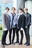 U-KISS (左から)フン、ジュン、イライ、キソプ 撮影/山田智絵