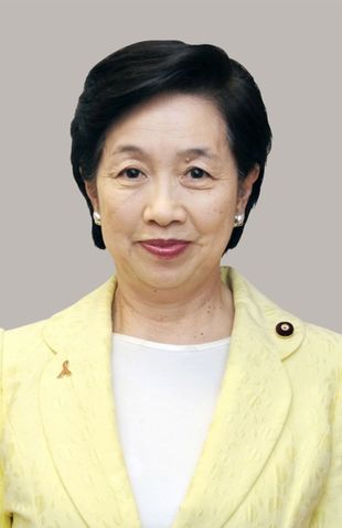 民主党政権（野田内閣）で厚生労働大臣を務めた小宮山洋子