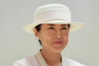 モンゴルへご出発のため羽田空港に到着された雅子さま（7月6日）