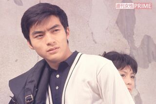 '65年公開の映画『涙をありがとう』で和泉雅子と共演した西郷輝彦さん