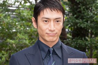 NHK大河ドラマ『花燃ゆ』取材会での伊勢谷友介（’14年）