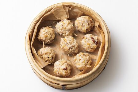 鶏きのこだんご