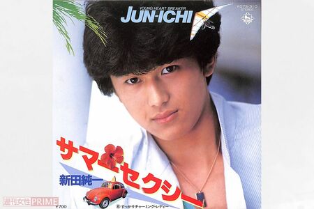 82年に発売された新田純一の2枚目のシングル『サマーセクシー』