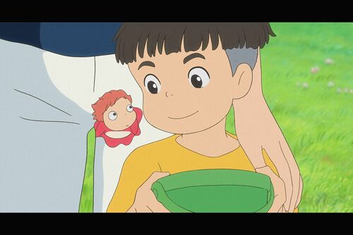 『崖の上のポニョ』（C）2008 Studio Ghibli・NDHDMT