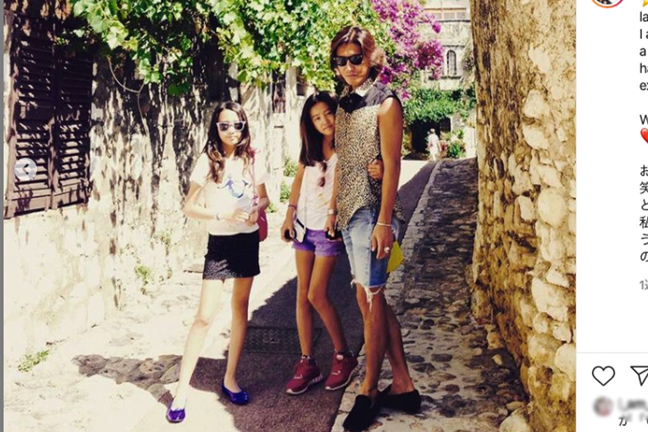 木村拓哉とCocomiとKoki,（@kokiより）