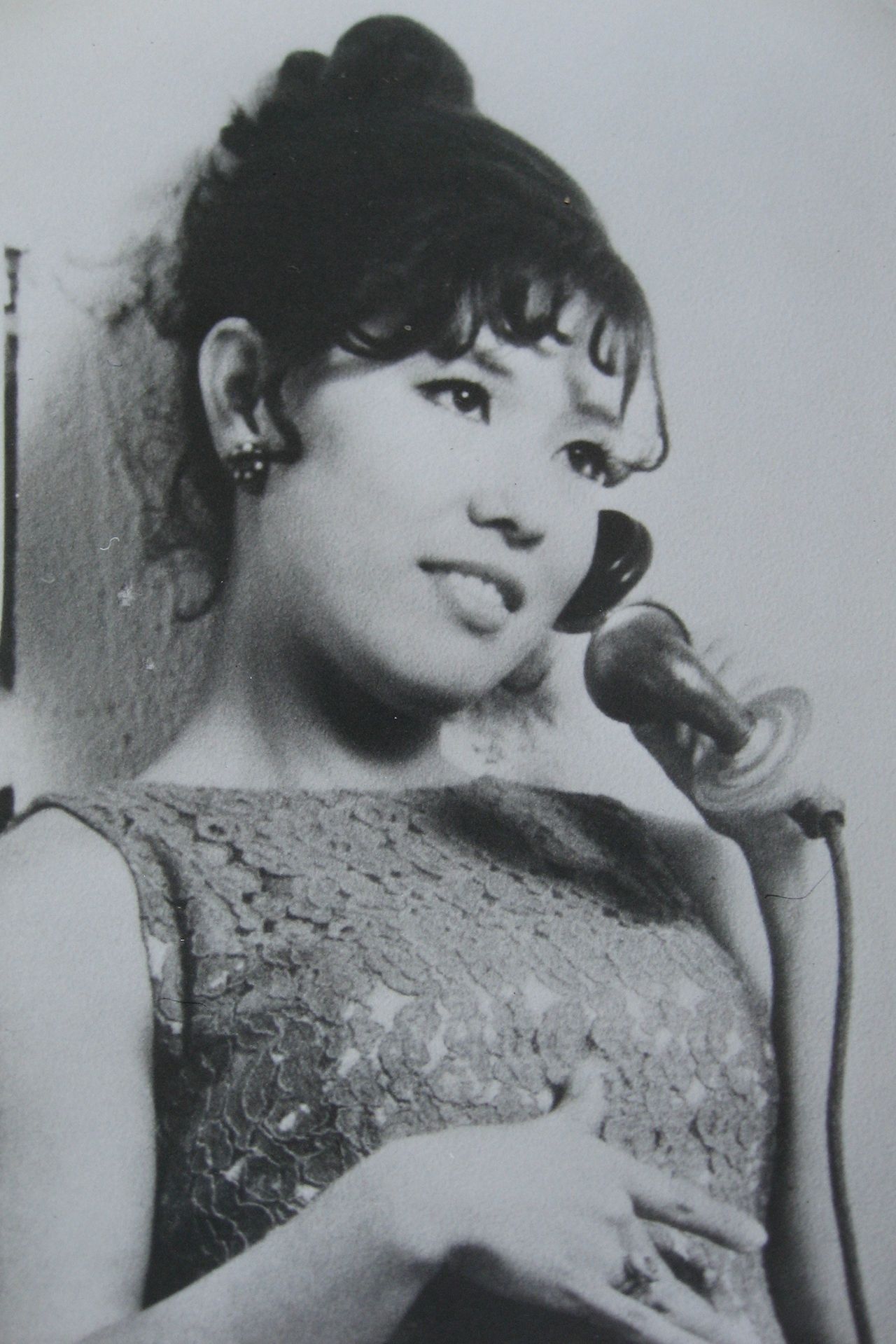 シャンソン歌手としてデビューし、活躍していた当時