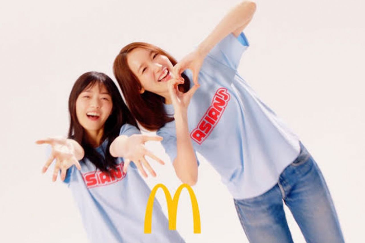 PUFFYパロディーの飯豊まりえと西野七瀬。可愛さは本家に負けてない