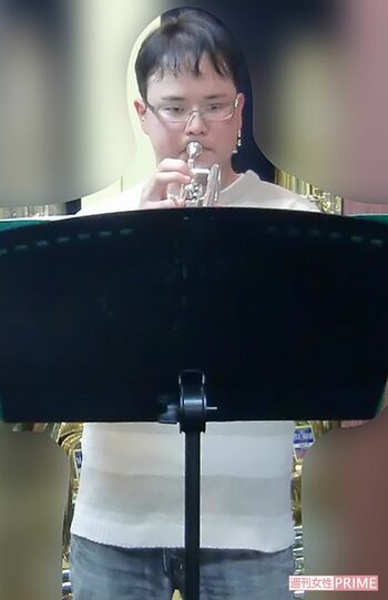 大学時代の堀雄帆容疑者（知人提供）