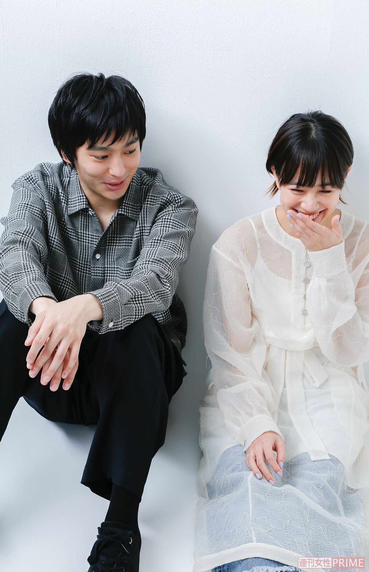 （左から）古舘佑太郎、石橋静河　撮影／森田晃博