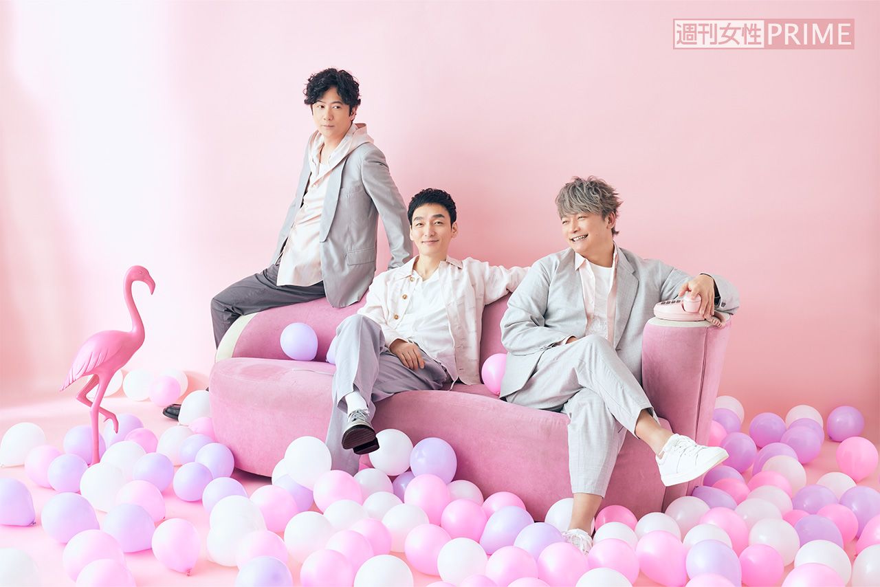 新しい地図・稲垣吾郎、草なぎ剛、香取慎吾　撮影／廣瀬靖士（2024年）