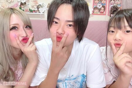 なんでも話し合える仲よし親子だ　写真提供／ちいめろさん