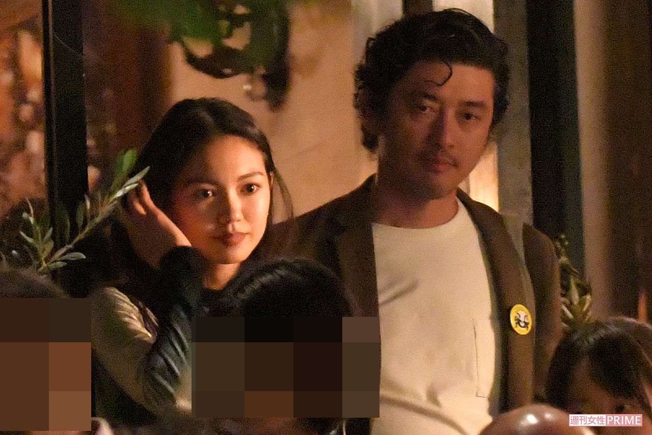 『西郷どん』打ち上げでの二階堂ふみと榊英雄（2次会）