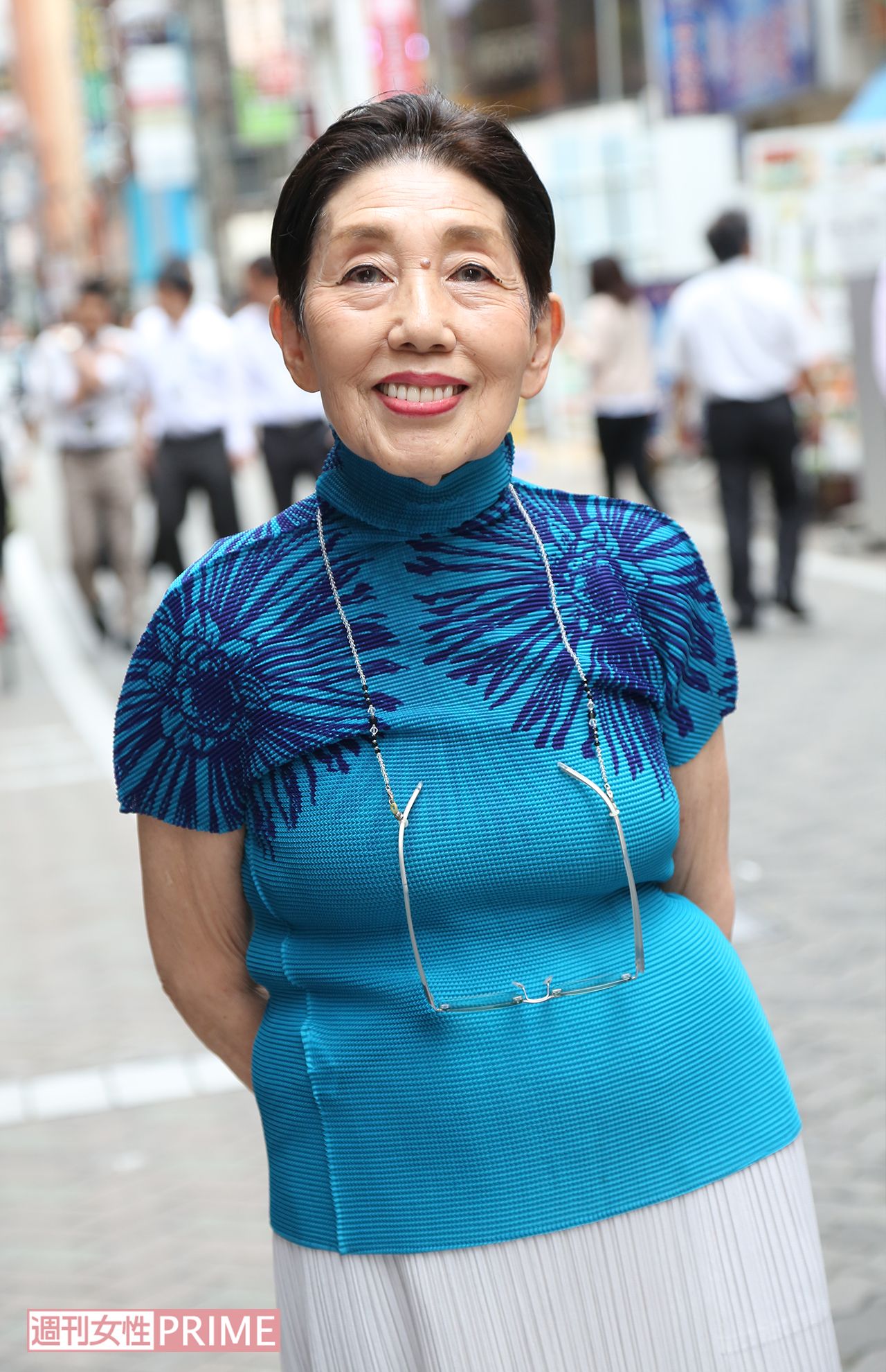 フリーアナウンサー・リポーター　東海林のり子さん　撮影／坂本利幸