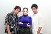 左から、ホリ、ミラクルひかる、原口あきまさ