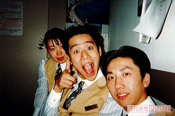 外資系ホテルマン時代（右から2人目）。パン屋さんの持つおもしろさに目覚めた