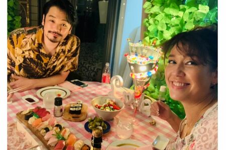 夫婦でのテレビ出演も多いLiLiCoと、夫の『純烈』小田井涼平（LiLiCoのブログより）