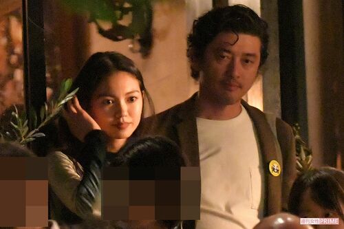 『西郷どん』打ち上げでの二階堂ふみと榊英雄（2次会）