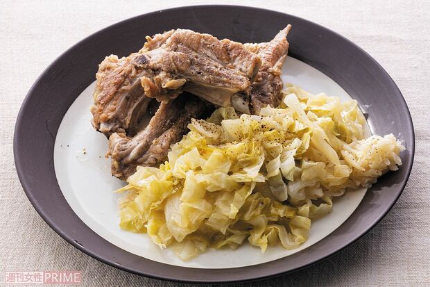 スペアリブとキャベツのビネガー煮込み（撮影／廣瀬靖士）