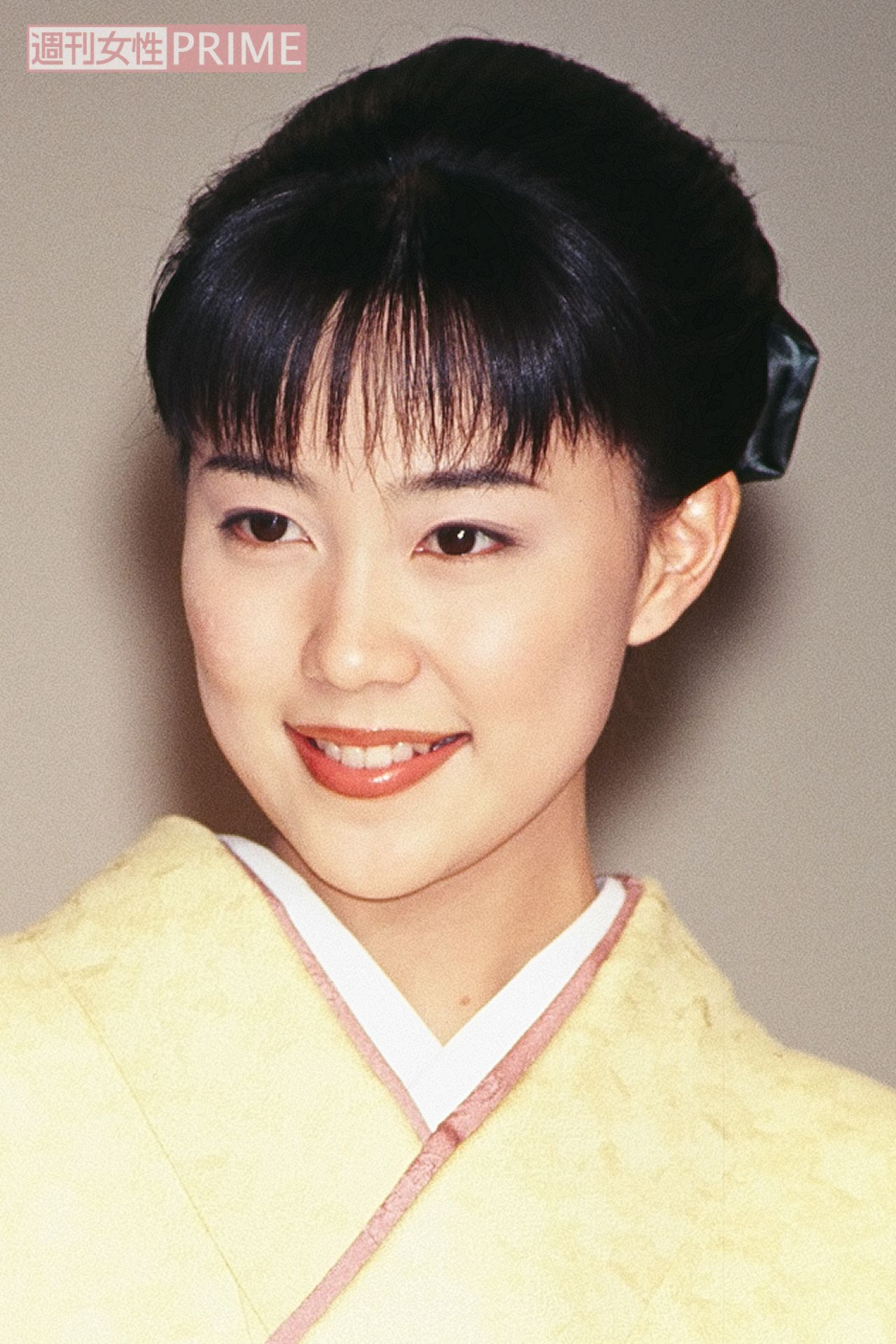 デビューして間もないころの木村佳乃（1998年）