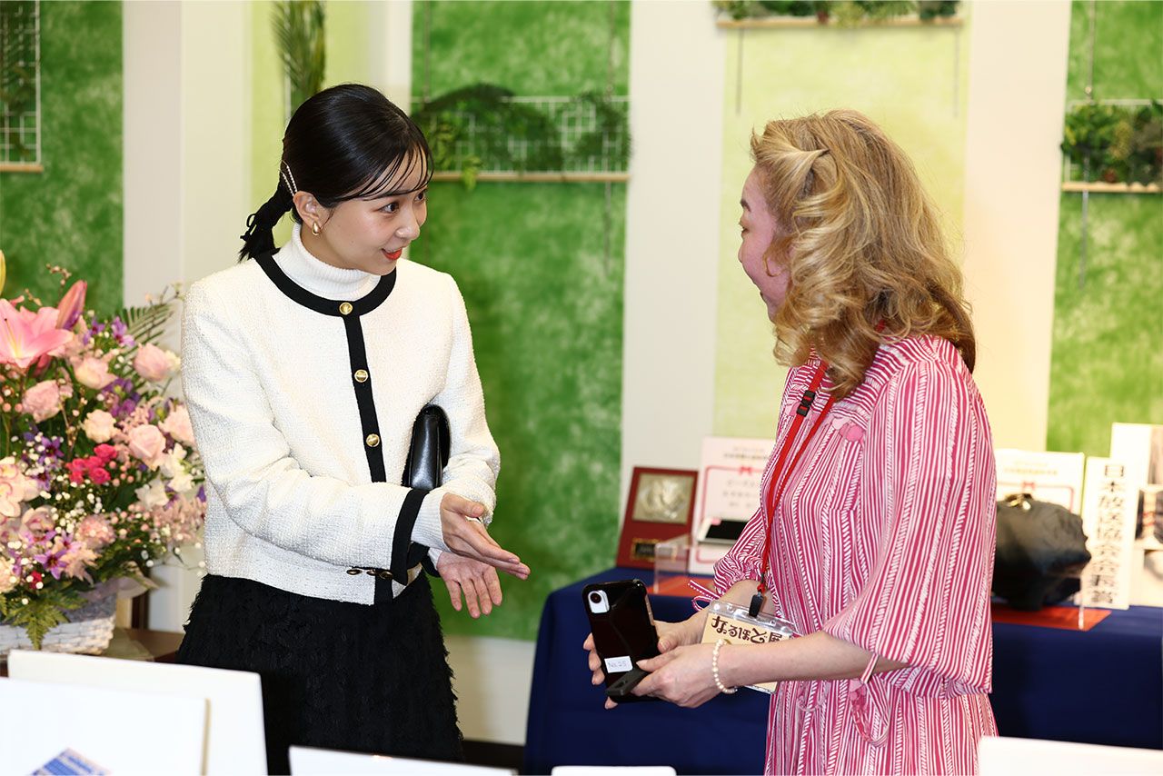 2026年3月2日、「第57回なるほど展」を視察された佳子さま