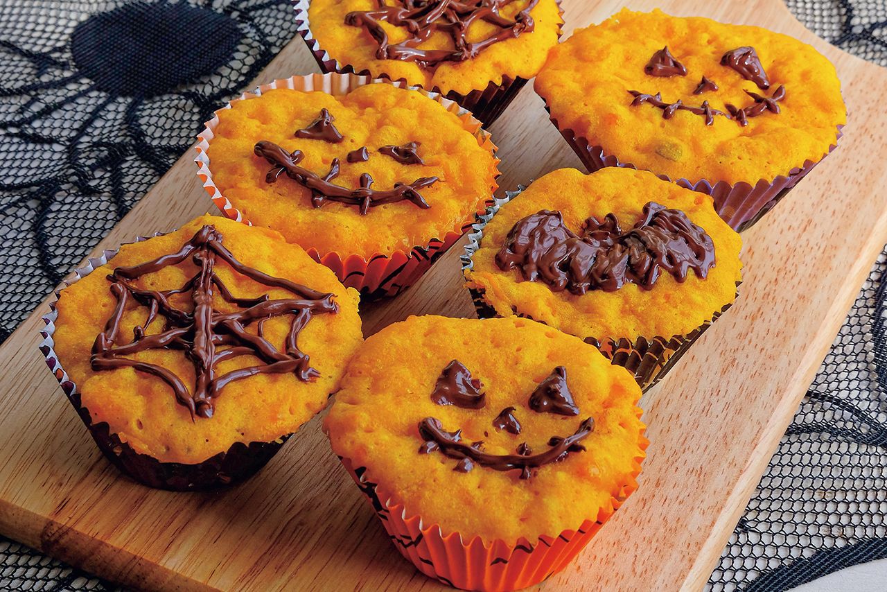 パンプキンカップケーキ