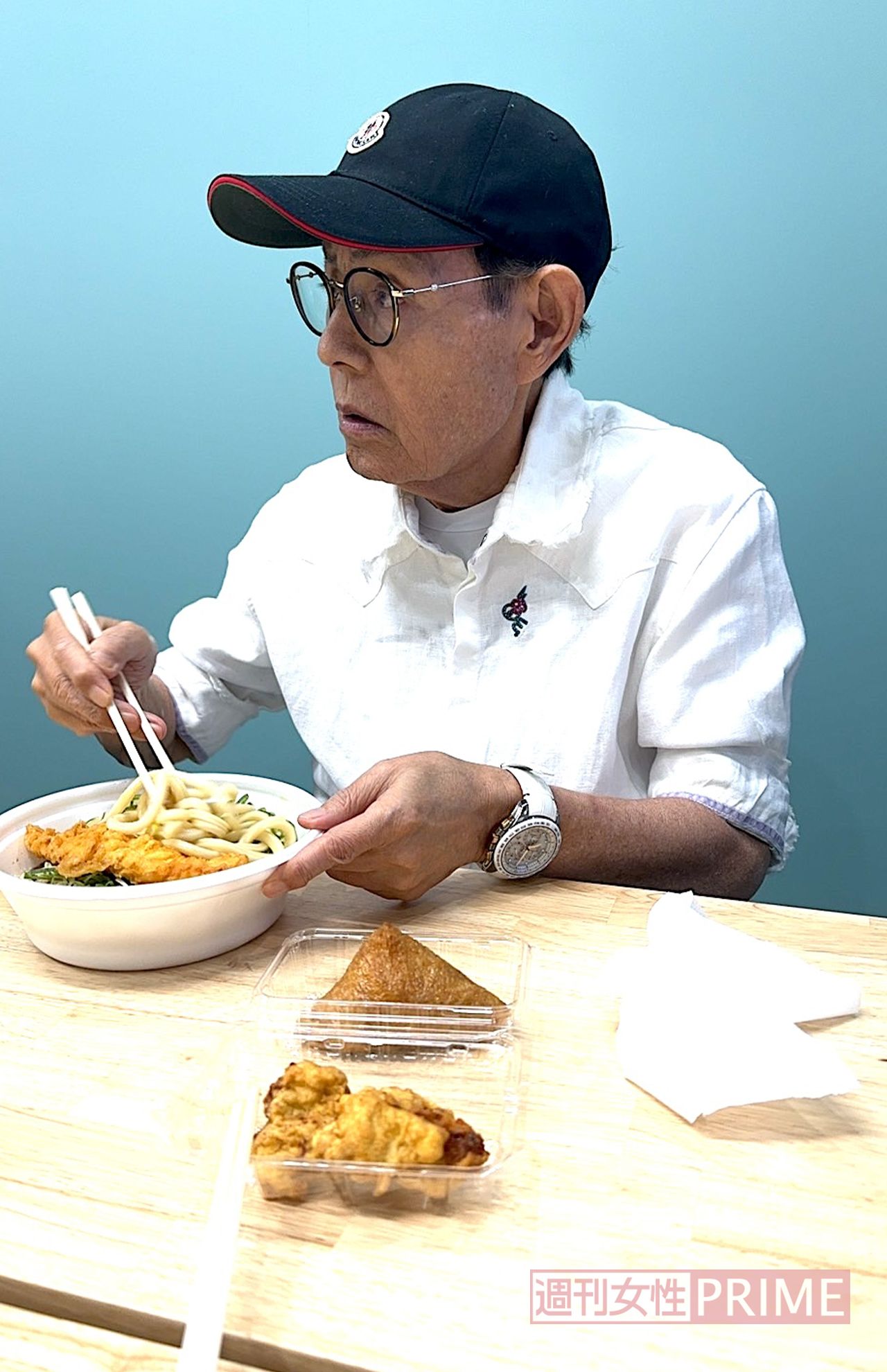 ずっと食べたがっていたので加トちゃんも喜んでくれました　撮影／加藤綾菜