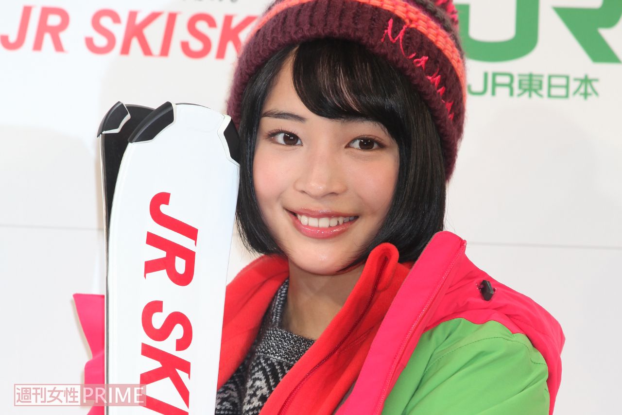 2014年〜2015年のイメージキャラクターを務めた広瀬すず