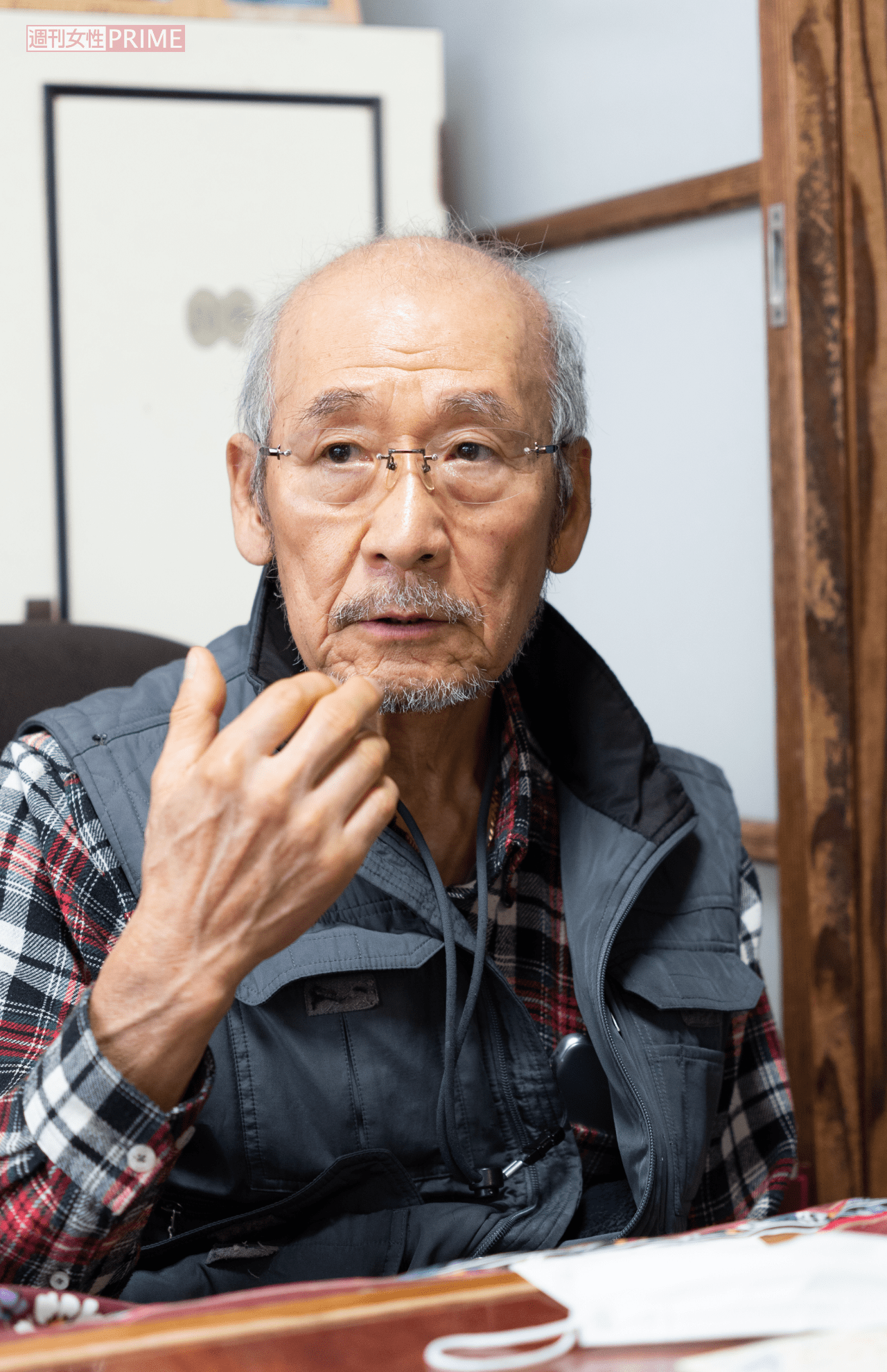 英政さんが厚生省に宛てた手紙の返事は、「大人になってから読みなさい」と職員から後に手渡された。〈日本国は大木であり、貴方の父は無数に生い茂る葉の1枚。やがて土となり、養分になる〉などと長文で綴られていた（撮影／北村史成）