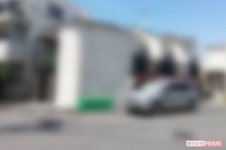 容疑者の自宅。近所付き合いはないという