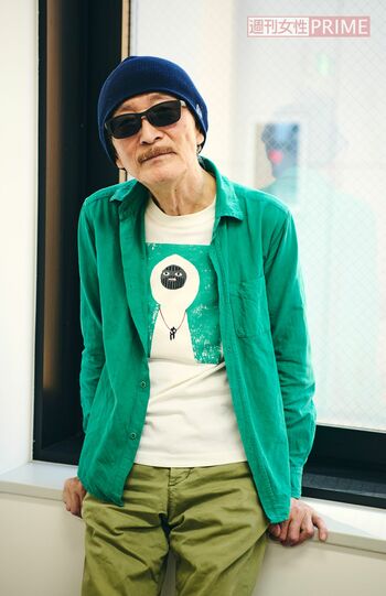 77歳とは思えない、バイタリティーあふれる上田正樹さん。これからどんな音楽を聴かせてくれるのだろう　撮影／山田智絵