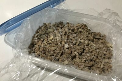 ひき肉は生よりも炒めて冷凍を