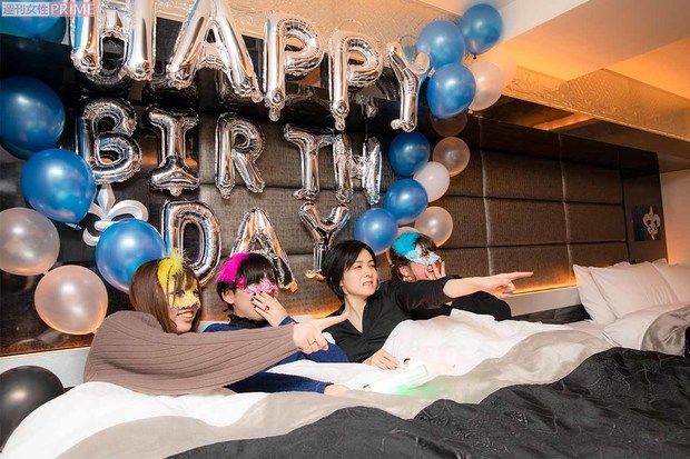 ラブホの大きいテレビ画面で自担が見られる！