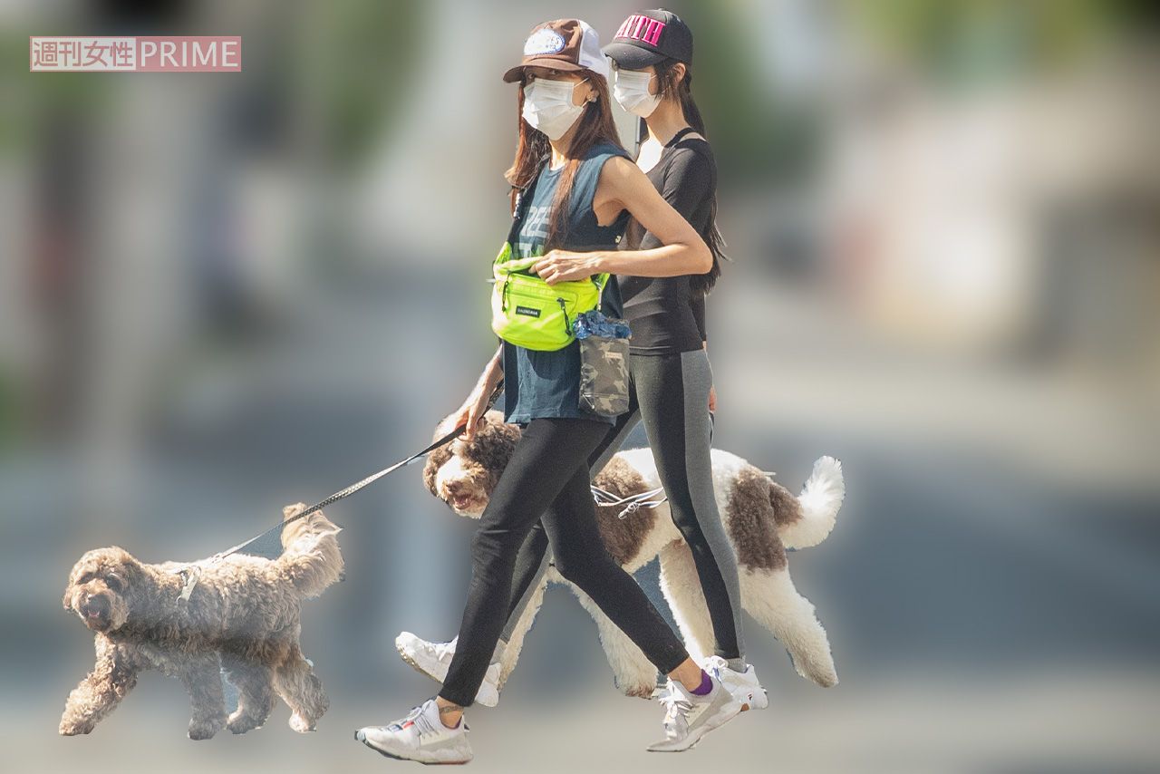 工藤静香とKoki,（2020年6月）