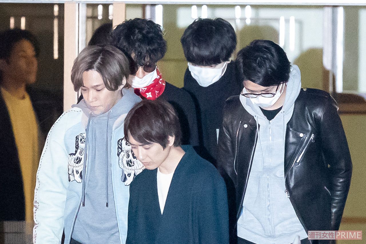 『NHK紅白歌合戦』に初出場したKis-My-Ft2のメンバー（左から時計回りに）千賀健永、藤ヶ谷太輔、玉森裕太、横尾渉、宮田俊哉