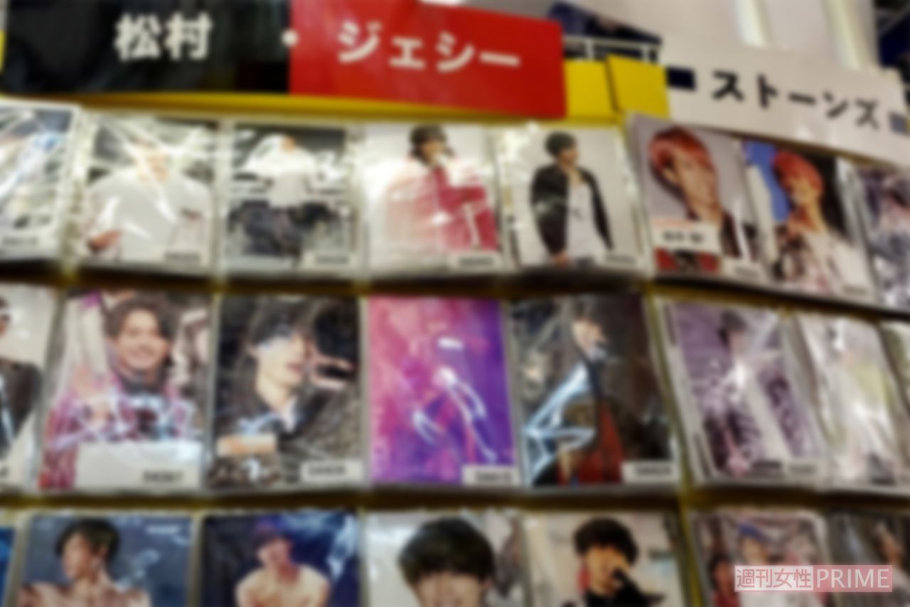 ジャニーズのグッズは変わらぬ人気ぶりだという