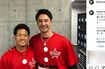 大谷翔平の1つ先輩の上原健太投手(写真右)。'21年から“2刀流”を宣言した(本人インスタグラムより)